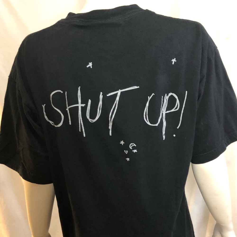 Hole vintage 1999 rare concert t shirt Courtney Love on the front size large - Picture 15 of 16